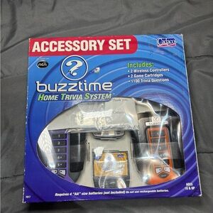 Buzztime TV Home Trivia System‎ & Accessory Set 2004 NIB